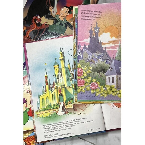 Disney's Wonderful World of Reading Books 90s Lot Of 4 Princesses Mulan - Picture 2 of 4